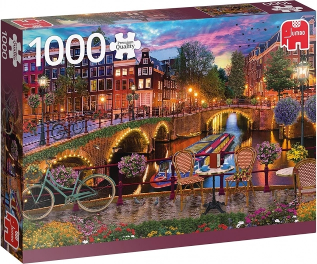 JUMBO puslespil med vandkanaler i Amsterdam – 1000 brikker