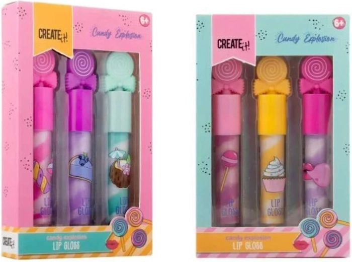 Create It! Candy sæt med lipgloss (3 stk.)
