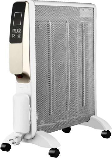 maltec infravarme promica 2500 w med mica-element og fjernbetjening