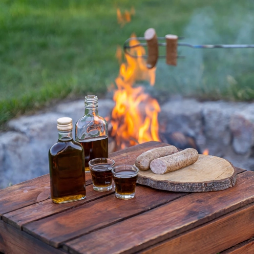 Perfekt makker til ture, camping og servering derhjemme