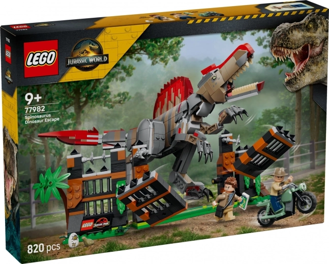 LEGO Jurassic World spinosaurflugten 77982