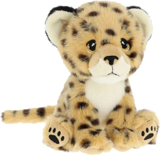 Keel Toys Keeleco gepard – øko-bamse 14 cm