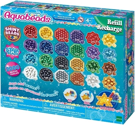 Aquabeads glitrende genopfyldningsperler