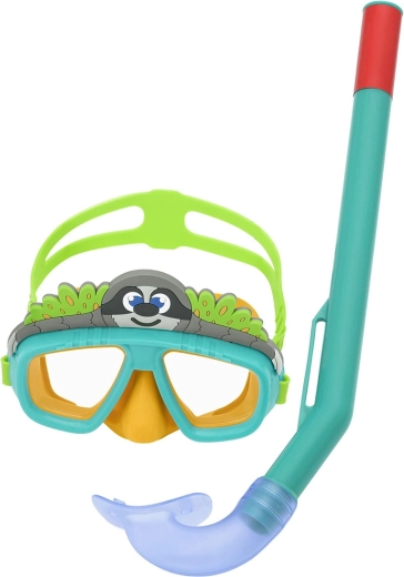 Snorkel med behageligt mundstykke og beskyttelse mod vand