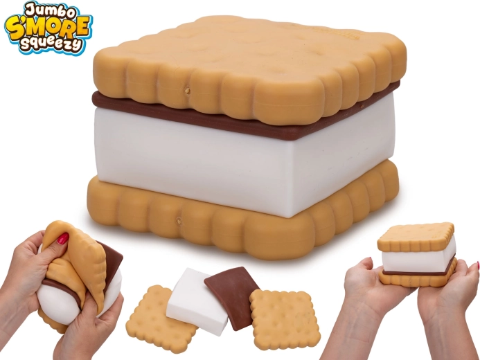 Strækbar jumbo-småkage Mega Squeeze 10 cm