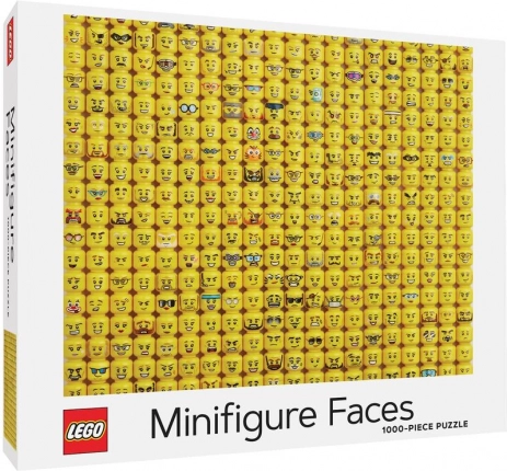 Chronicle Books LEGO minifigurans ansigter puslespil 1000 brikker