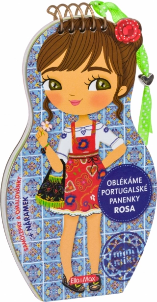Vi klæder de portugisiske dukker ROSA – Malebog
