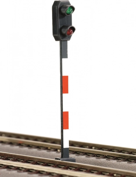 Lysende jernbanesignal