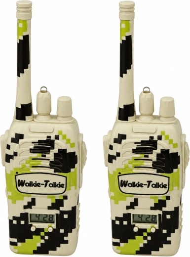Kommunikation mellem to walkie-talkier op til ca. 200 m