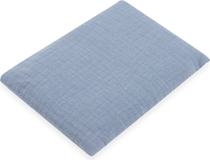 Musselin varmende og kølende pude med kirsebærsten NEW BABY Standard, blå