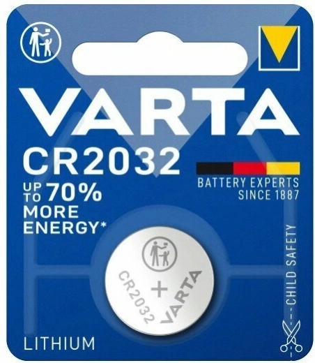 Lithium knapcellebatteri Varta CR2032 3V