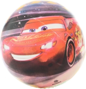 Farverig bold med Cars-motiv 22 cm