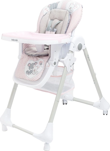 Højstol BABY MIX Infant rosa