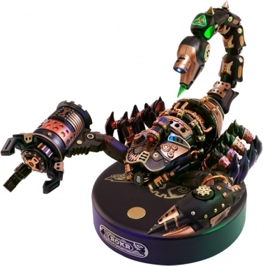 robotime 3d mekanisk puslespil kejserlig skorpion