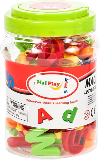 Magnetiske bogstaver og tal til børn, 78 stk.