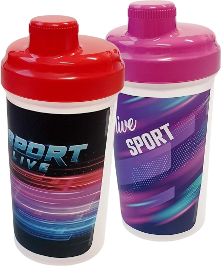 Shaker og sportsflaske 500 ml NEW SPORTLIFE