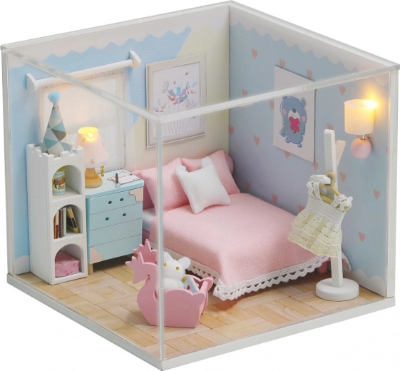 Miniature drømmeværelse for børn