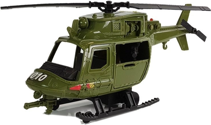 Militærhelikopter til luftstøtte