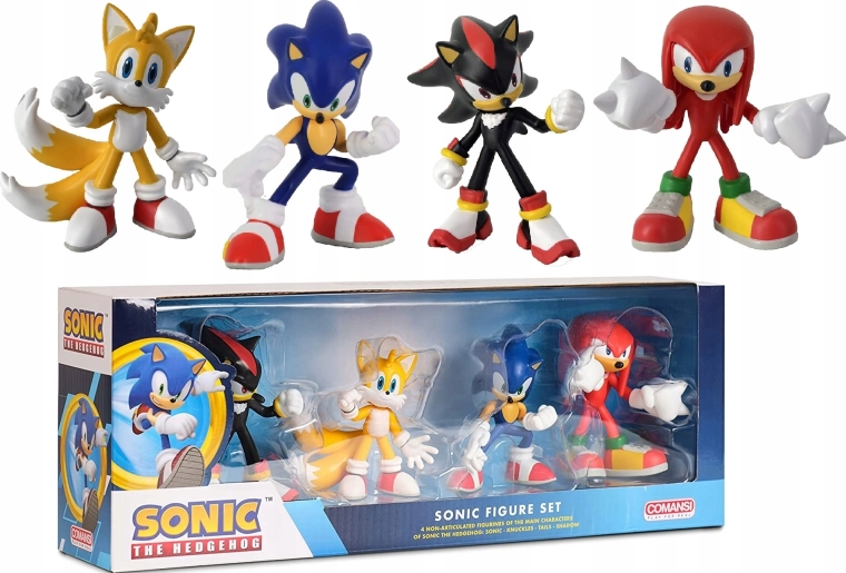 Gavesæt med SONIC-figurer – 4 stk.