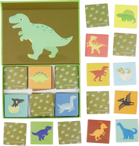 A Little Lovely Company pexeso dinosaurer