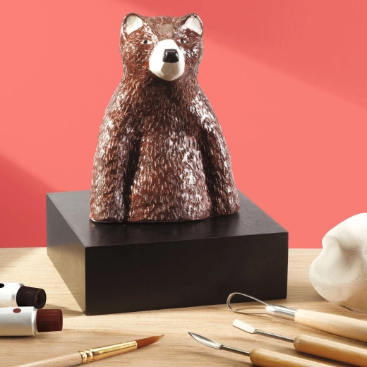 Lerværksted Atelier – kreativt sæt til at lave en bamse