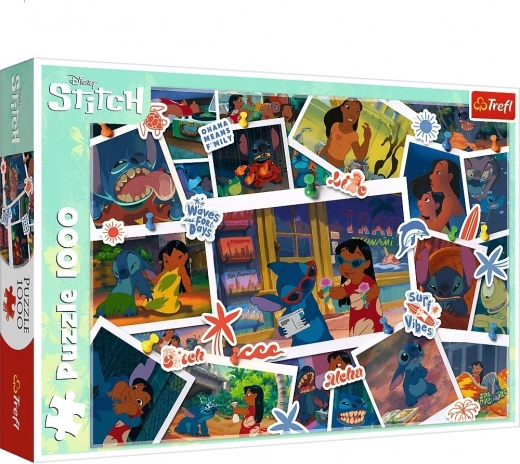 Puslespil 1000 brikker Lilo og Stitch Sødmefulde minder