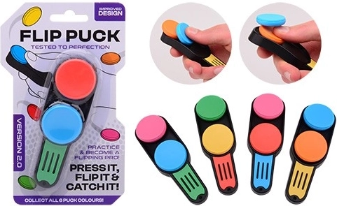 Reaktionstrænende antistress-legetøj Flip-Puck