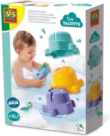 SES Creative Tiny Talents badelegetøj – stabelbare skildpadder