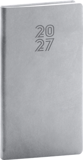 Notique lommekalender Aprint 2027 grå 9 x 15,5 cm