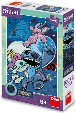 Puslespil Lilo & Stitch Neon 100 XXL Brikker
