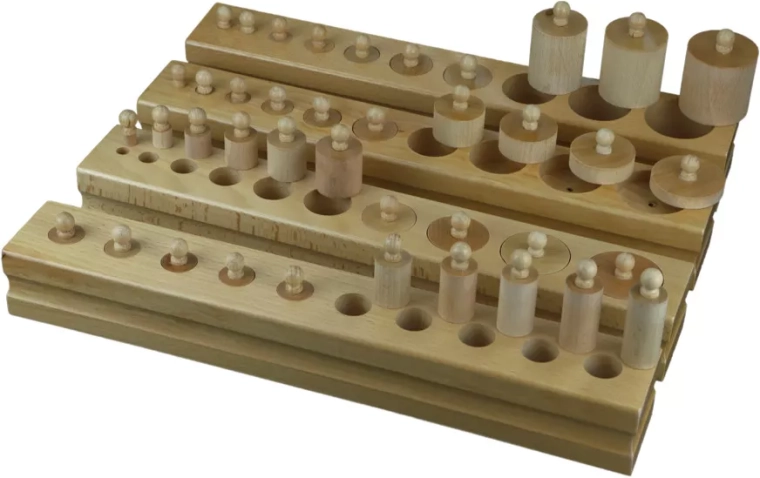 Cylindre med greb Moyo Montessori