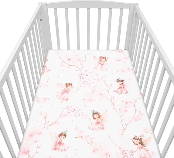 Bomuldslagen til tremmeseng NEW BABY Feer 120×60 cm