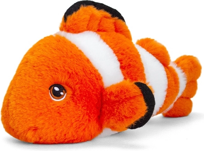 Keeleco plysbamse klovn med store øjne 25 cm
