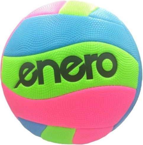 Enero Fancy beachvolleyball i pink-blå-grøn