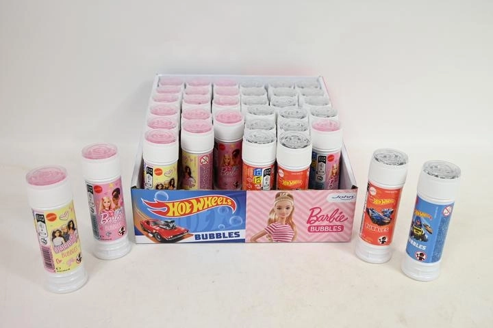 John sæbebobler Barbie eller Hot Wheels 55 ml