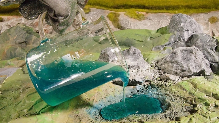Naturligt udseende vand med Water-Drops