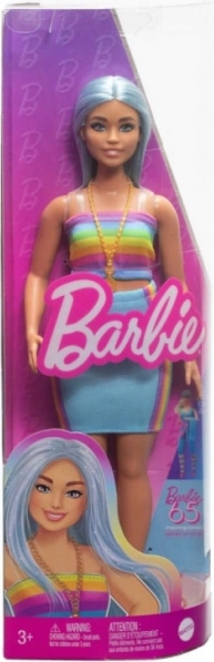 Barbie Fashionistas lange blå hår