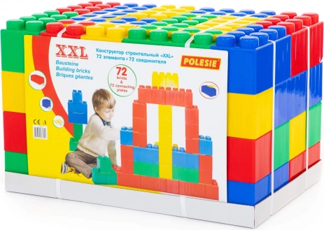 Byggesæt XXL - 72 dele