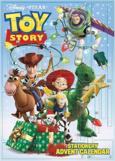 Toy Story papir-adventskalender
