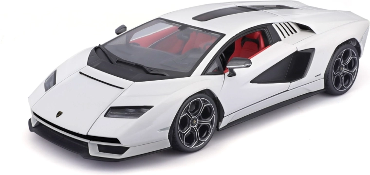 Maisto Lamborghini Countach LPI 800-4 hvid model 1:18