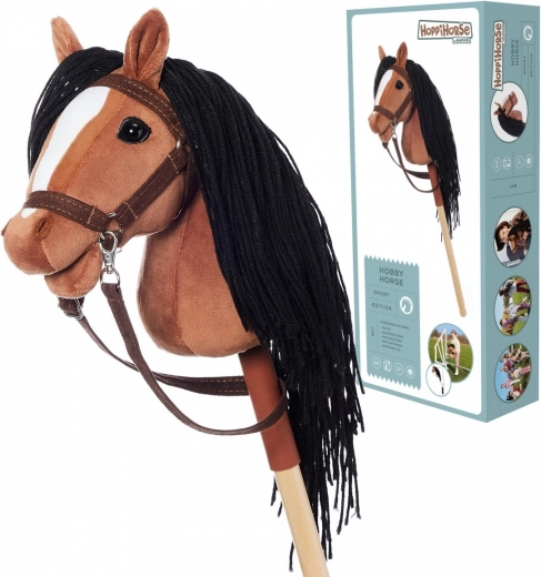 Hobby Horse HOPPIHORSE A4 brun hoved