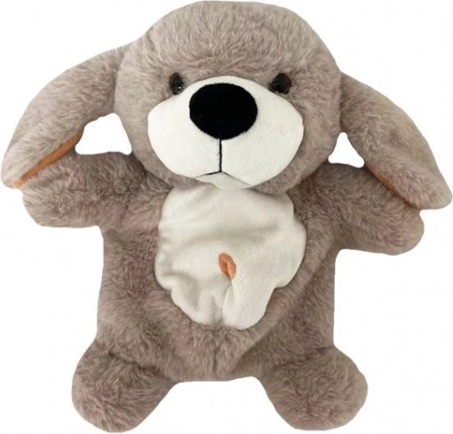 Plysdukke hund 26 cm