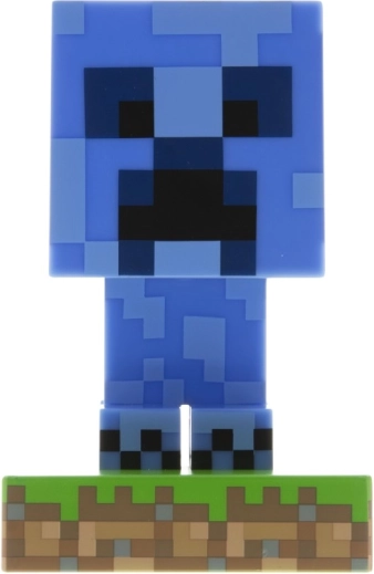 LED-lampe MINECRAFT – blå creeper (10 cm)