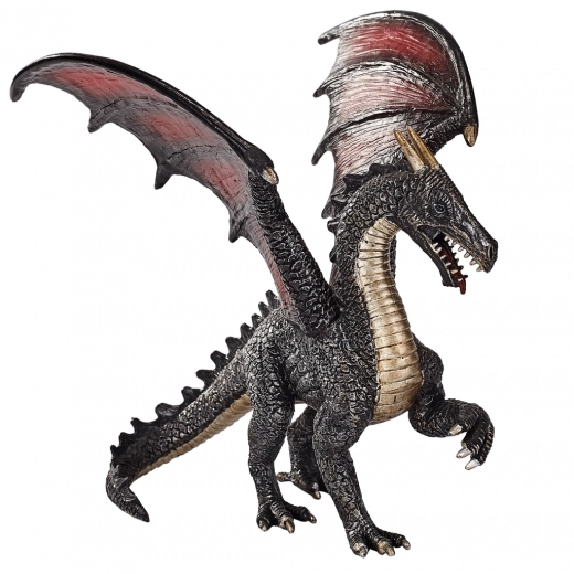 mojo ståldrage – detaljeret samlerfigur