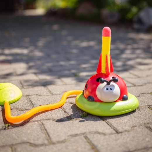 Luftdrevet raket-affyrer uden batterier