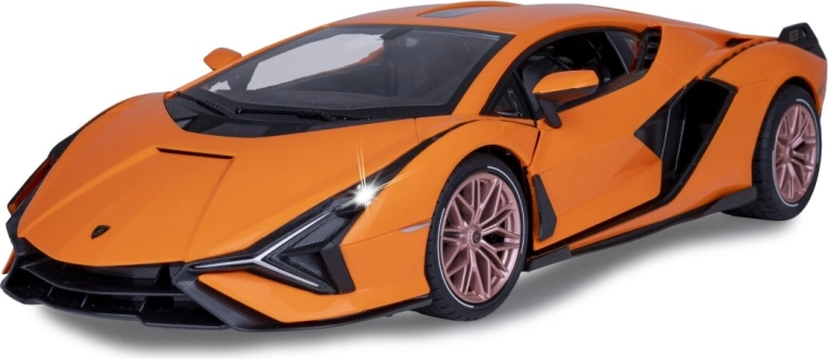 Naturtro lak og licenserede Lamborghini-detaljer