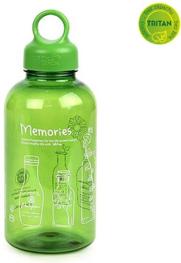 Tritan drikkeflaske Bisfree Loop 530 ml grøn