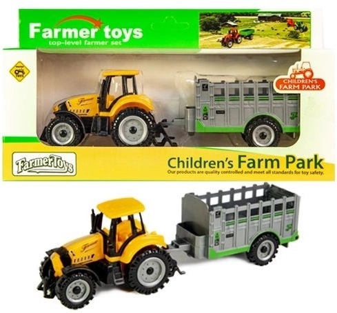 Traktor med trailer - 1 stk.