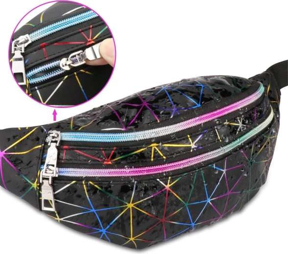 Tre praktiske lynlåslommer