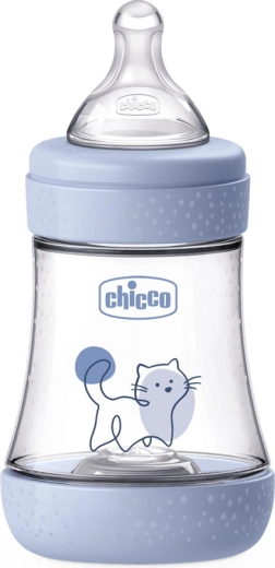Chicco antikolik sutteflaske Perfect5 150 ml, dreng, langsomt flow 0m+